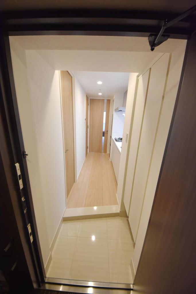 玄関　反転タイプです