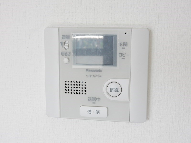 セキュリティ　モニター付きインターホン