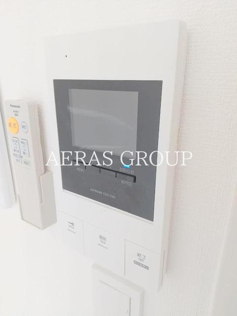 セキュリティ　モニター付きインターホン