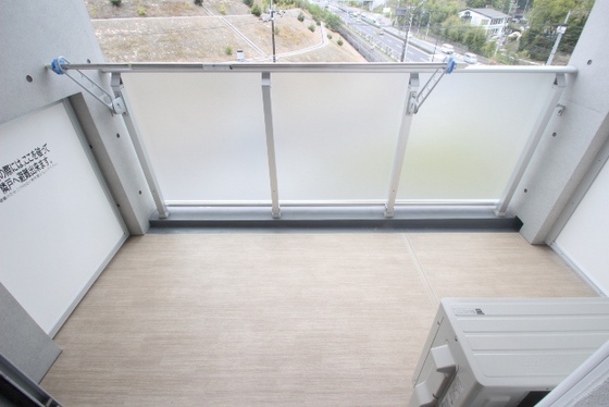 バルコニー　※別部屋の写真です