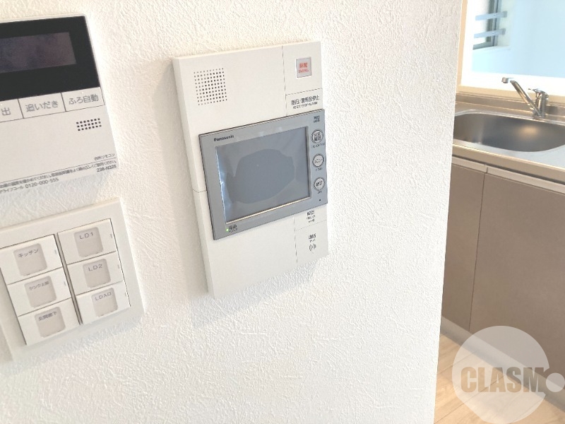 セキュリティ　来訪者が確認できるモニターホン♪