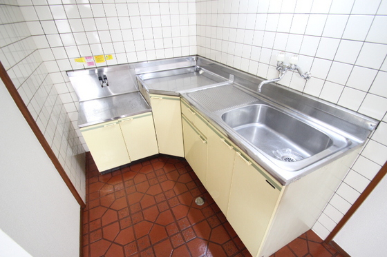 キッチン　※別号室の写真です。