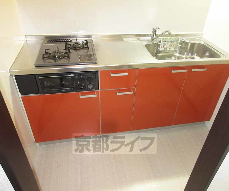 キッチン　大きなキッチンです