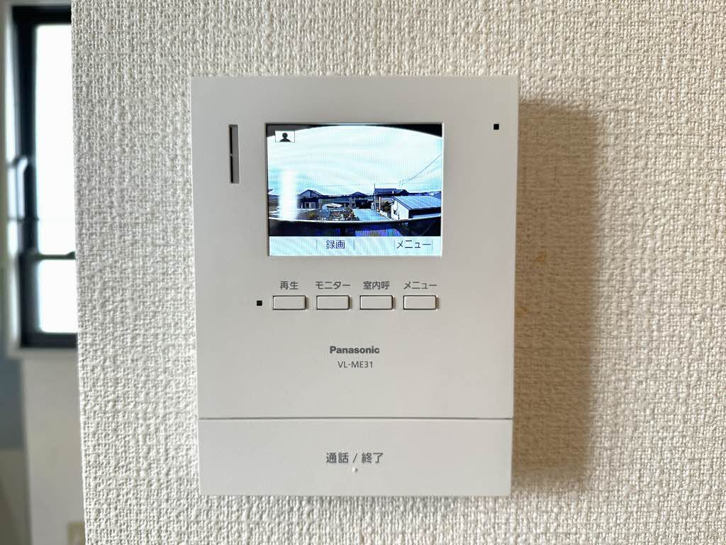 セキュリティ　モニタ付きドアホン