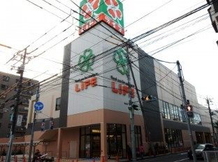 スーパー　ライフ 西小岩店（スーパー）まで443m