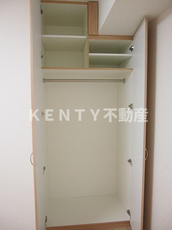 収納　ちょっとした収納スペースも充実しています