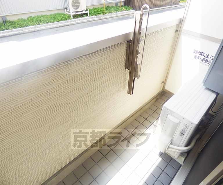 バルコニー　日当たり良好。