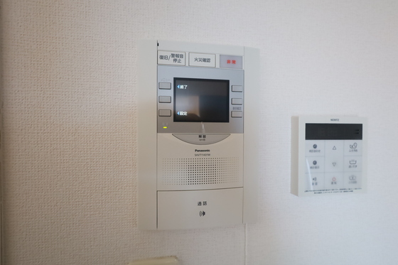 セキュリティ　※別部屋の写真です