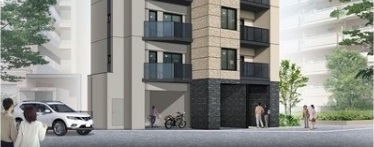 エントランス　※外観パース