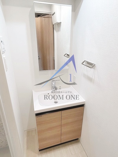 洗面設備　洗面台です。