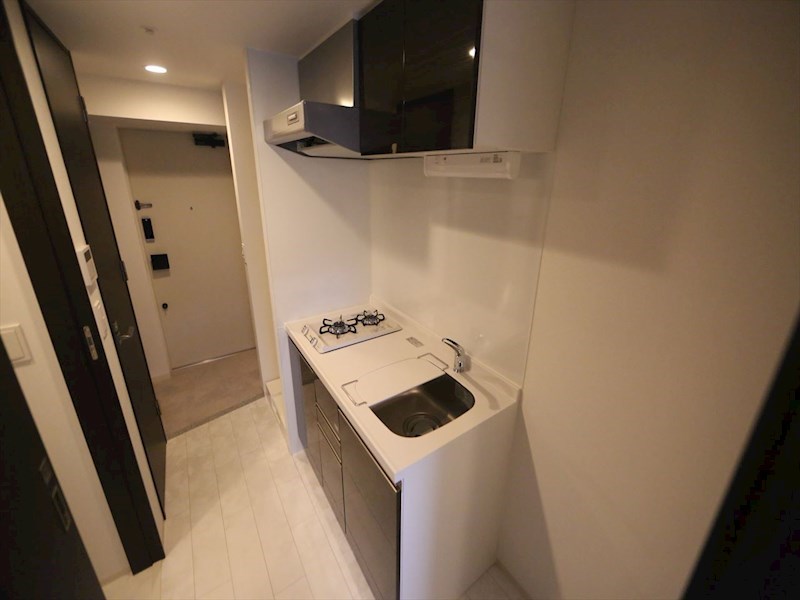 キッチン　システムキッチン（ガス2口コンロ付）