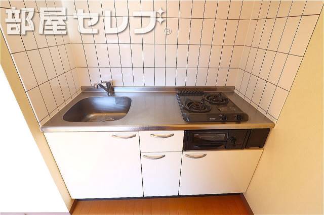 キッチン　他号室の写真です。