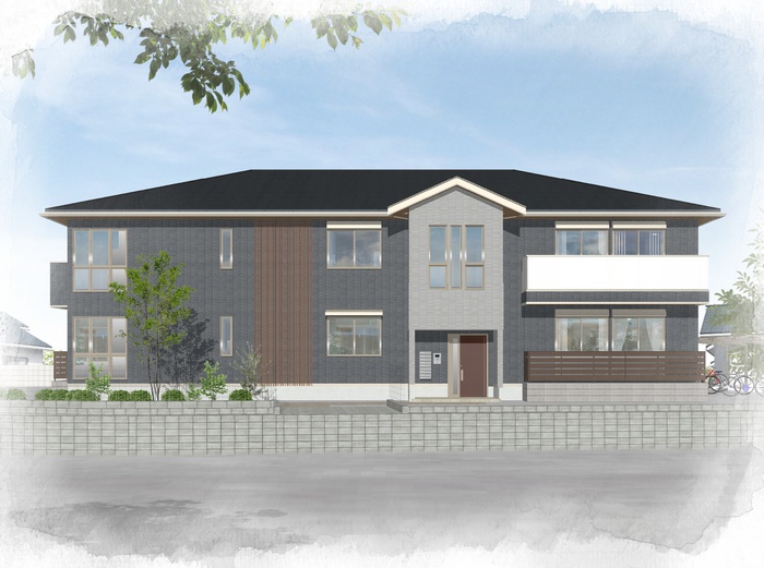 建物外観　完成予想図