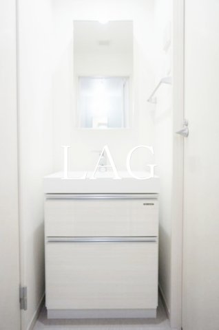 洗面設備　洗面台です。