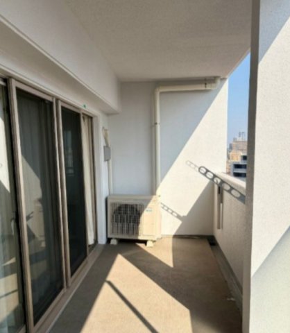 バルコニー　広々としたバルコニーです