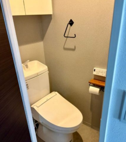 トイレ　ゆったりとした空間のトイレです