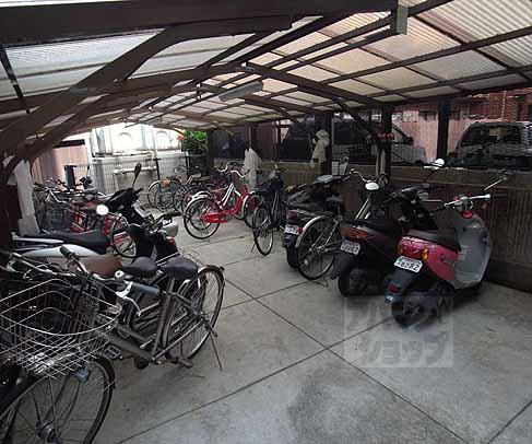 その他共有部分　バイク駐輪可能です