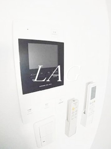 セキュリティ　モニター付きインターホンです。
