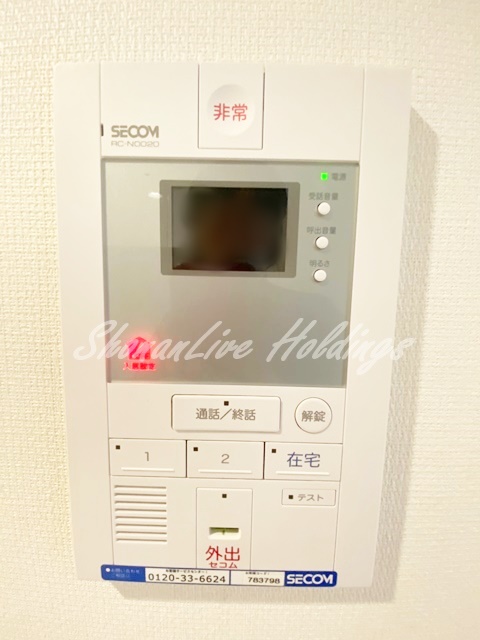 セキュリティ　テレビインターホン付き♪