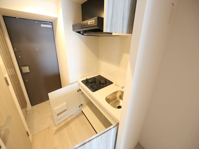 キッチン　システムキッチン（ガス2口コンロ付）