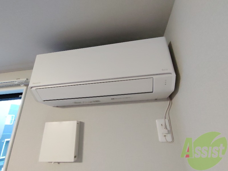 その他設備　リビングのエアコンで暑い日も寒い日も快適に過ごせます