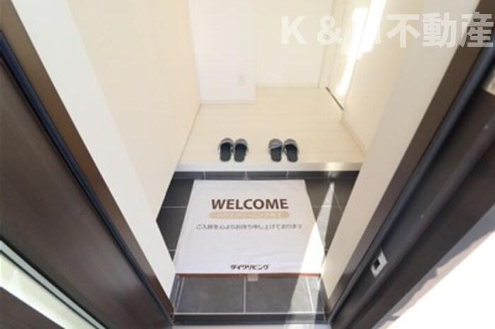 玄関　毎日通る玄関はこちらです