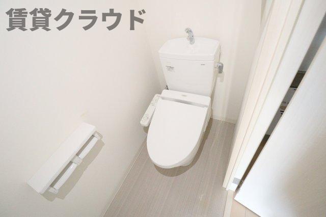 トイレ　ゆったりとした空間のトイレです