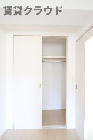 収納　たっぷりとした収納スペースです