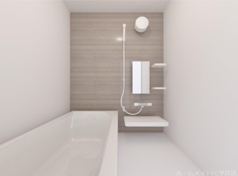 バス・シャワールーム　内装パース