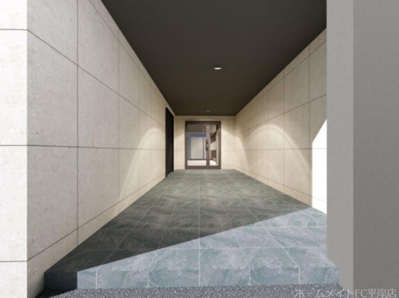 エントランス　共用パース