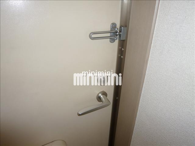 セキュリティ　ドアロックがしっかりしています。