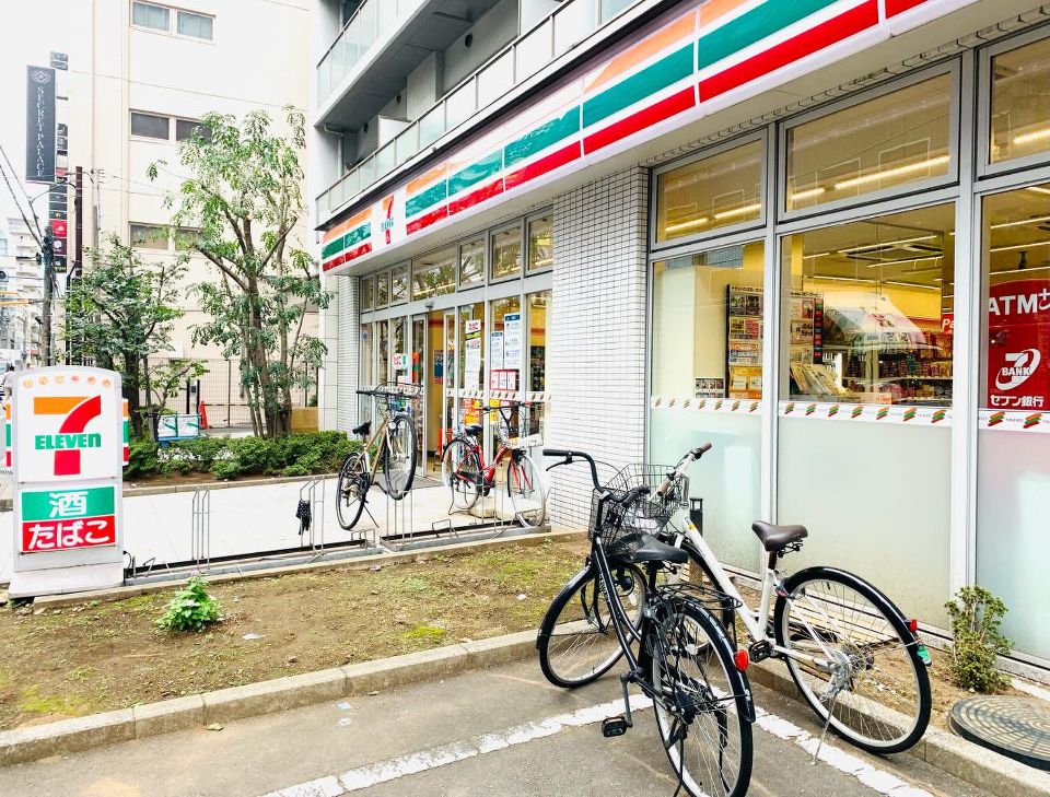 コンビニ　セブンイレブン 墨田江東橋3丁目店（コンビニ）まで84m