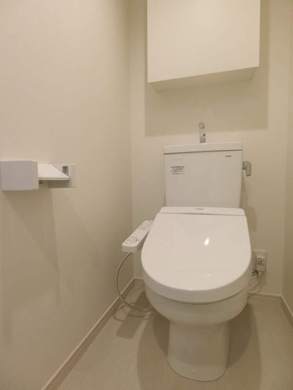 トイレ　ゆったりとした空間のトイレです