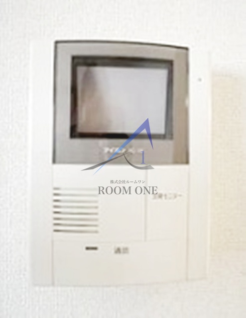 セキュリティ　モニター付きインターホンです。