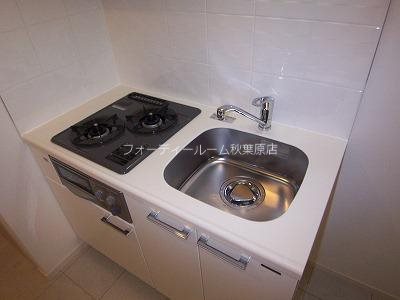 キッチン　★《見学予約受付中》設備充実分譲賃貸マンション！★