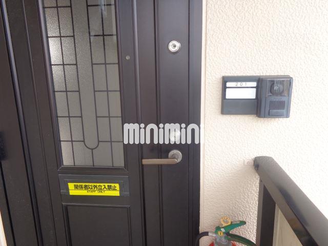 玄関　Ｗロックキー＆モニターホンを完備した玄関スペースです