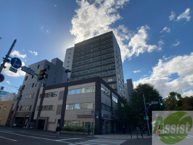 建物外観　札幌市中央区大通西「レジディア大通公園」