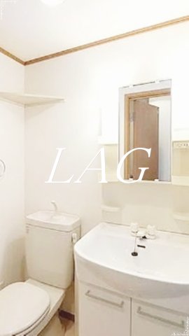 洗面設備　洗面台です。