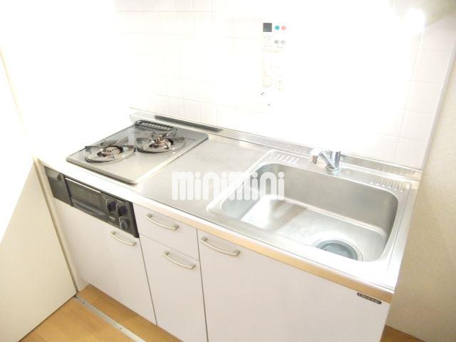 キッチン　自炊派さんに嬉しい大き目のキッチンです