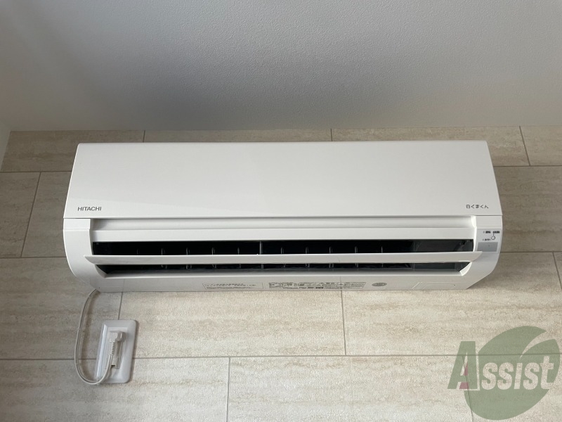 その他設備　エアコンがあるので日々の生活が快適になりますね。