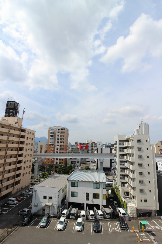 眺望　玄関側の眺望♪