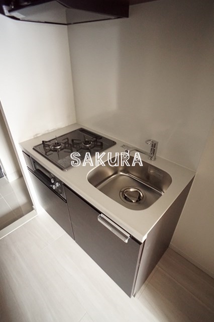 キッチン　自炊をされる方に嬉しい2口コンロ♪