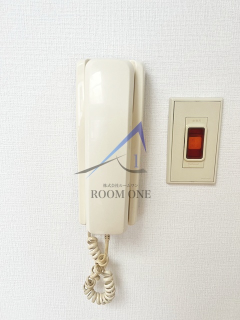 セキュリティ　インターホンです。