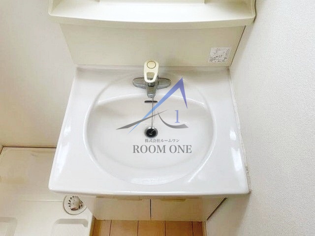 洗面設備　洗面台です。