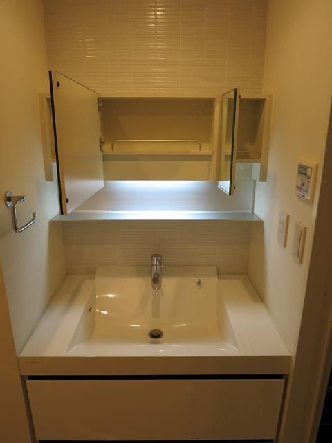 洗面設備　参考写真です