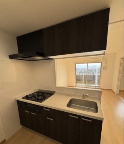 キッチン　開放感のあるカウンターキッチンです