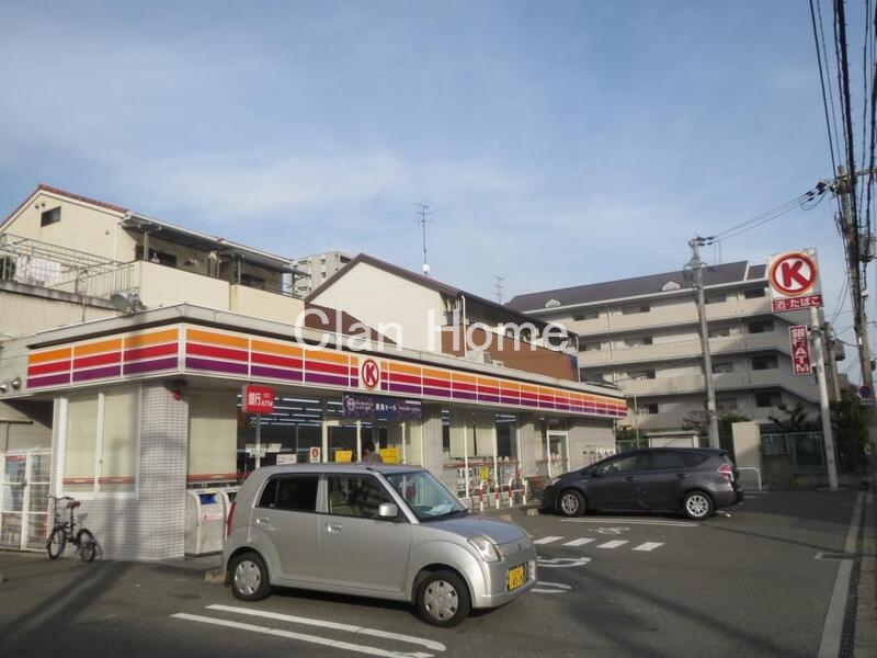 コンビニ　サークルKサンクス　東中浜四丁目店（コンビニ）まで412m