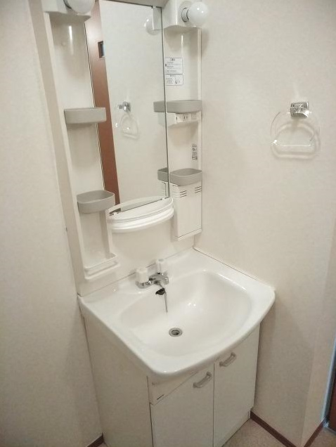 洗面設備　※別号室の参考写真です。