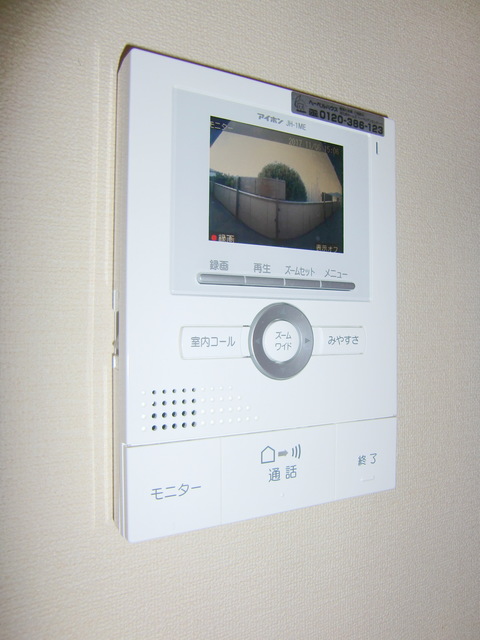 セキュリティ　安心のＴＶモニタ付きインターホン