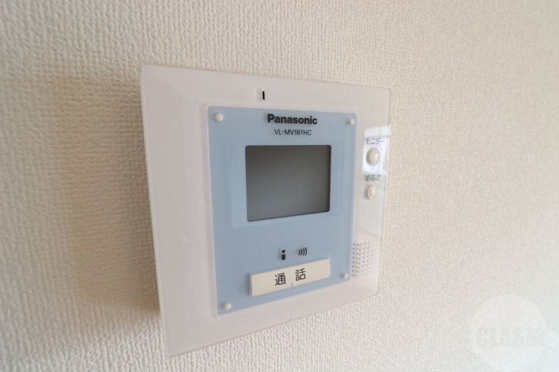 セキュリティ　モニター付インターフォンで安心